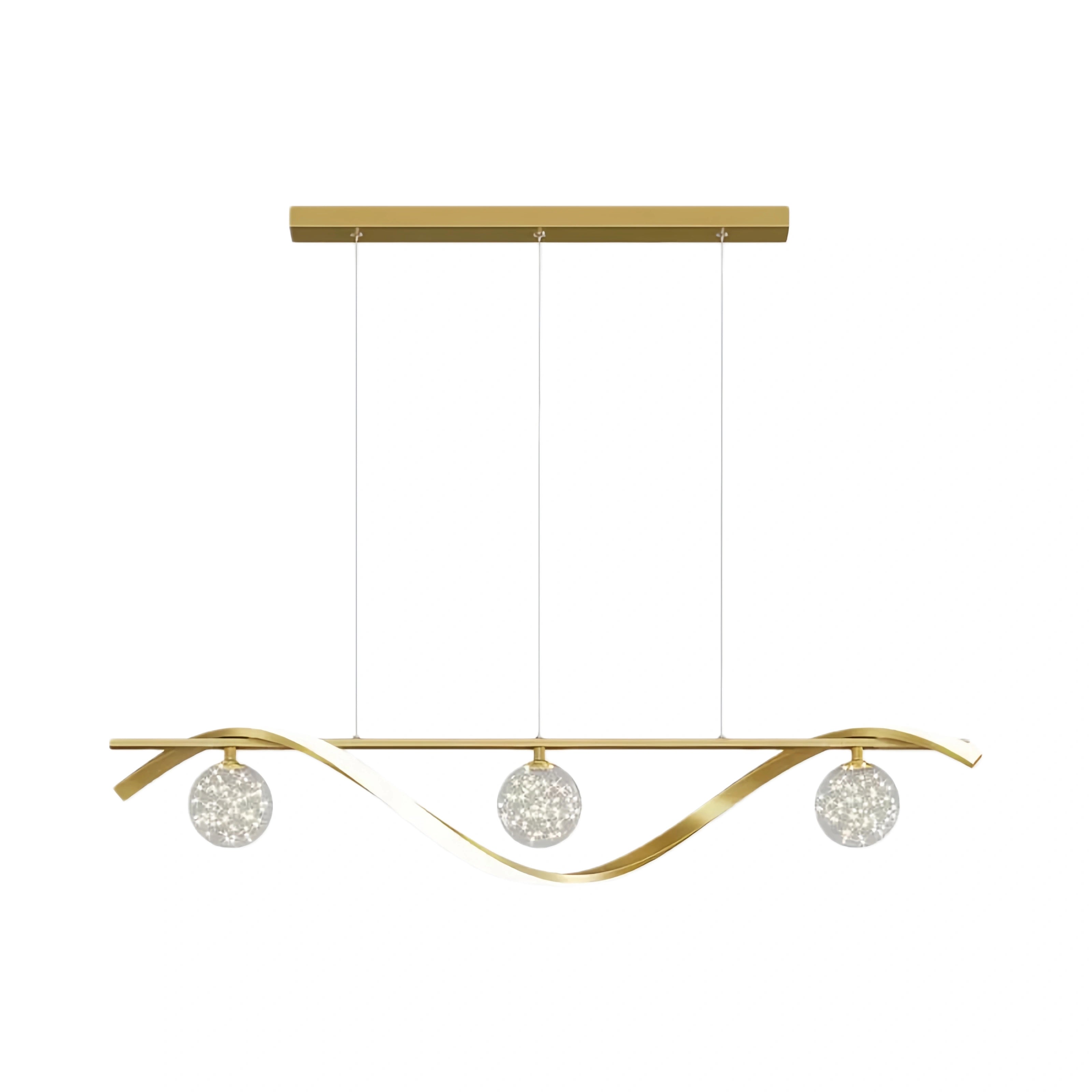 Modern Wave Pendant Light